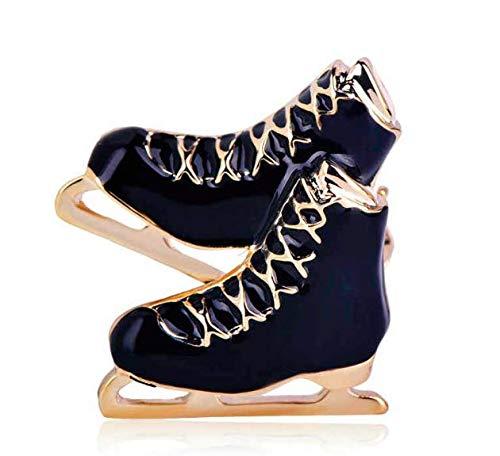 楽天市場】ブローチ 男女兼用 アイススケート靴モチーフ かわいい 高級