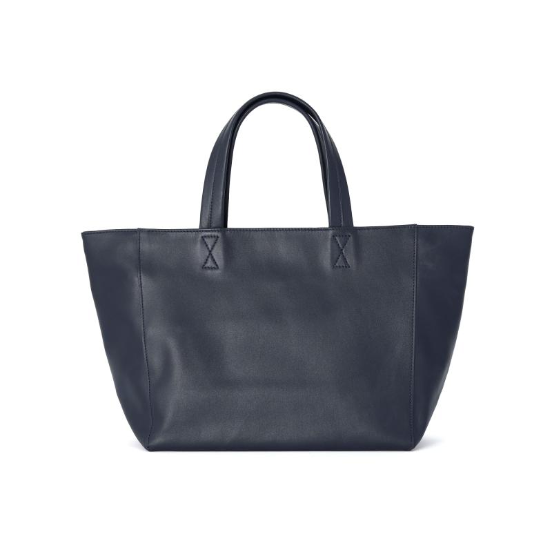 [ｌｅａｔｈｅｒ　ｌａｂｏｒａｔｏｒｙ] ミニトートバッグ 本革 メンズ レディース 男女兼用 レザー シンプル 軽い ファスナー サブバック プレゼント Sサイズ