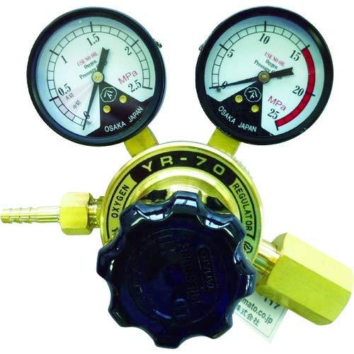 ヤマト 全真鍮製酸素調整器 YR-70(関東式) NYR70E