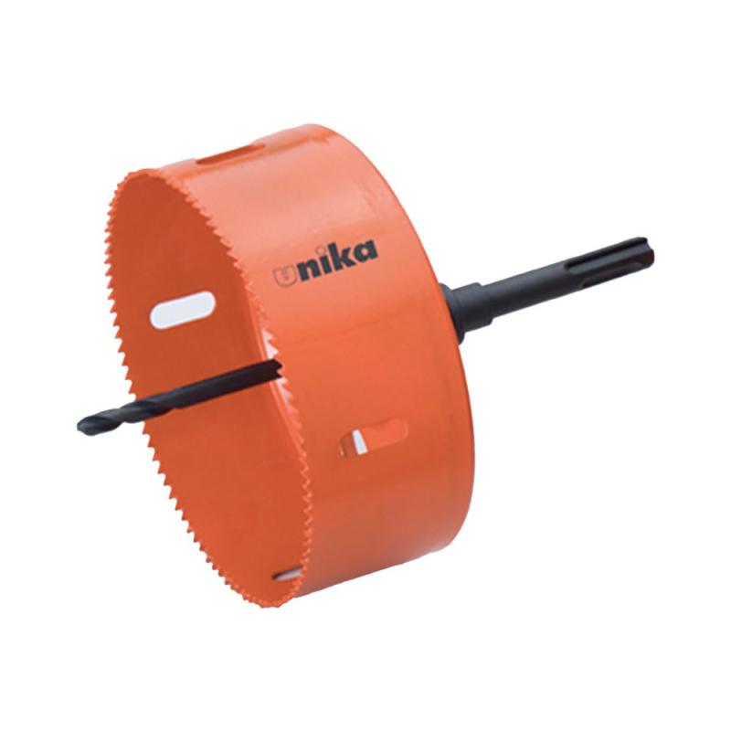ユニカ(unika) ハイスホールソー ダウンライト用 100mm SDSシャンク HSDL-100SD|ヒロショップ