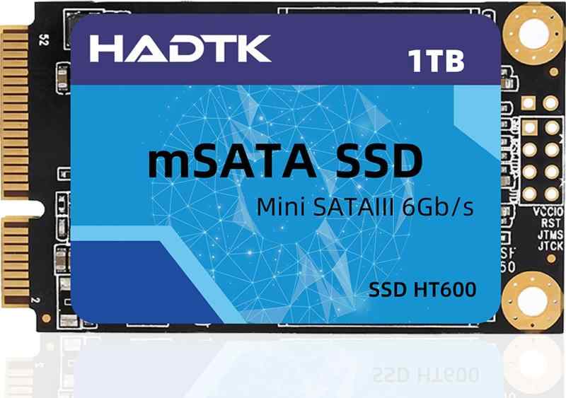 HADTK SSD mSATA3.0 6Gb/s 内蔵型 mSATA SSD 3D TLC NAND採用 メーカー3年