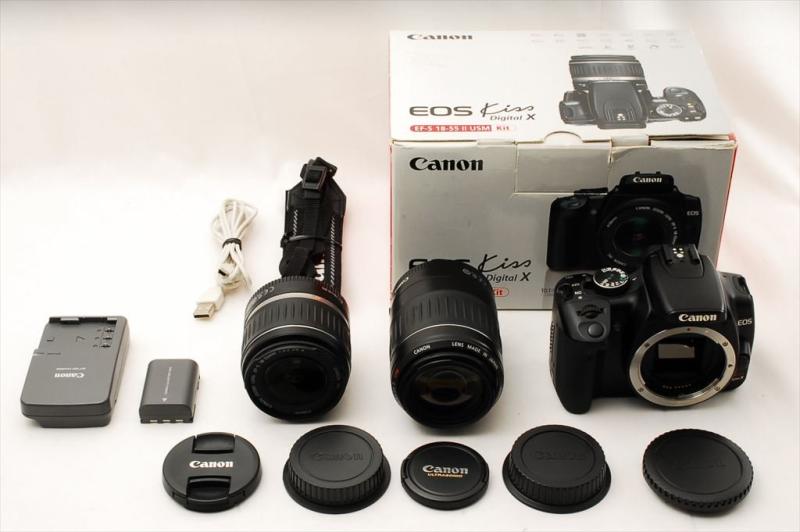 Canon デジタル一眼一眼レフ写真機 EOS Kiss デジタル X (確保済み品)