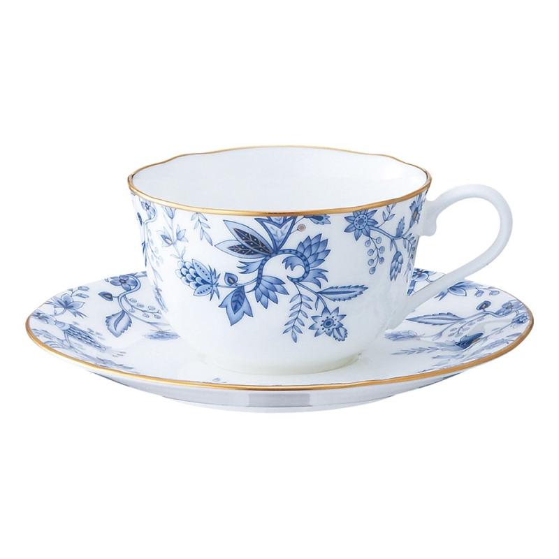 Noritake ボーンチャイナ ブルーソレンティーノ 優勝杯\u0026amp;平円盤