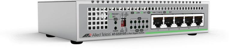 AT-GS910/5 レイヤー2スイッチ