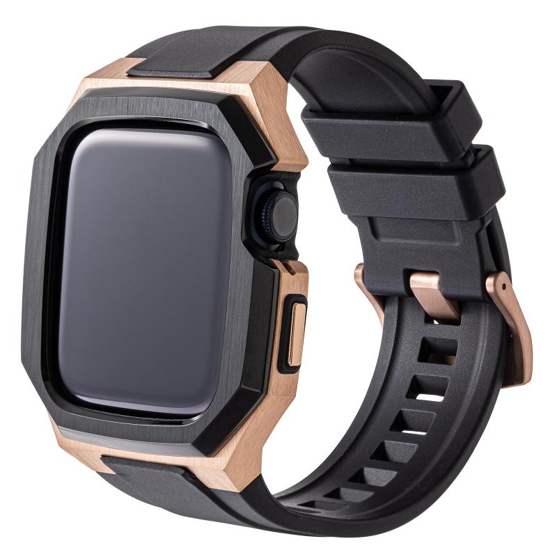 AppleWatch用 ウォッチバンド ステンレスフレックスバンド スマートウォッチバンド(45粍)