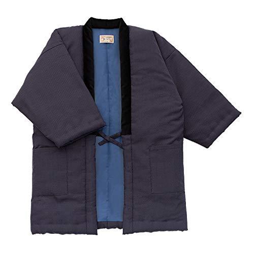 綿の郷(ワタノサト) 綿入れはんてん 男性用 長寿象徴の縁起が良い亀甲柄