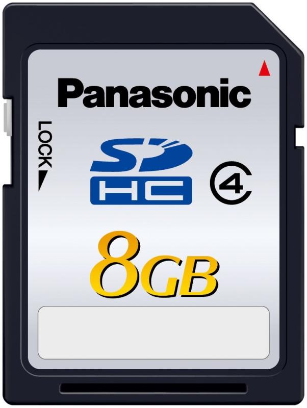 パナソニック SDHCメモリーカード 8GB RP-SDP08GJ1K