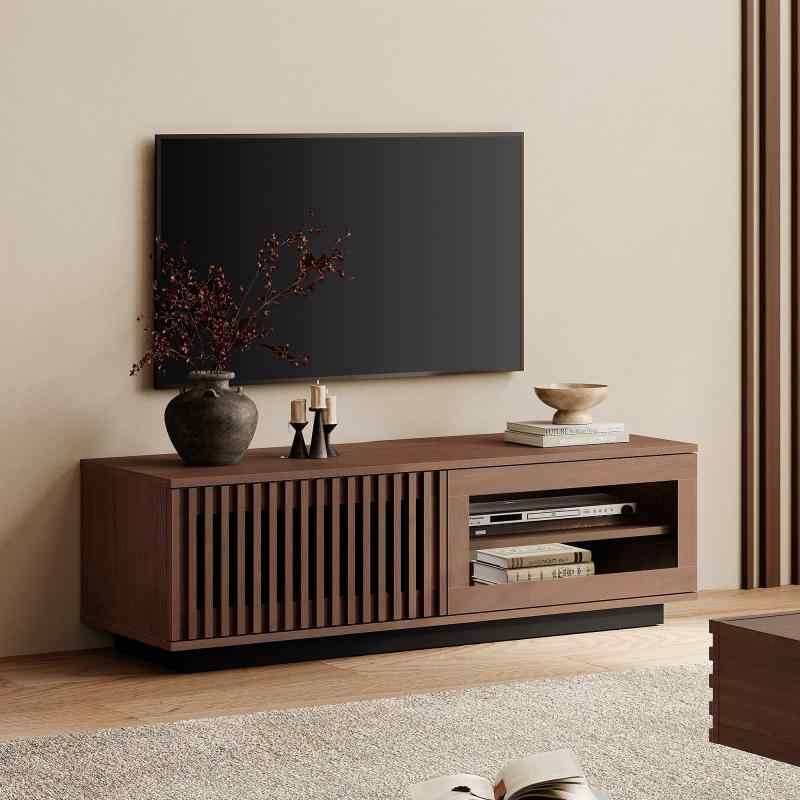 WAMPAT テレビ受像機ゲーム盤 テレビ受像機台 置き目ゲーム盤 TV ゲーム盤 硝子 木製 引出付き 隠す納める 壁寄せ AV備品相応う 棚付き添い人 幅120×奥ふかさ40cm×高さ36珊 自然的