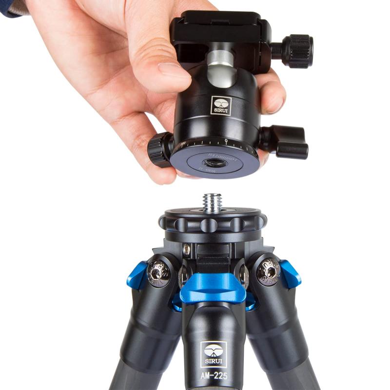 SIRUI AM-284 47.2in 10X 炭素衣料繊維三脚