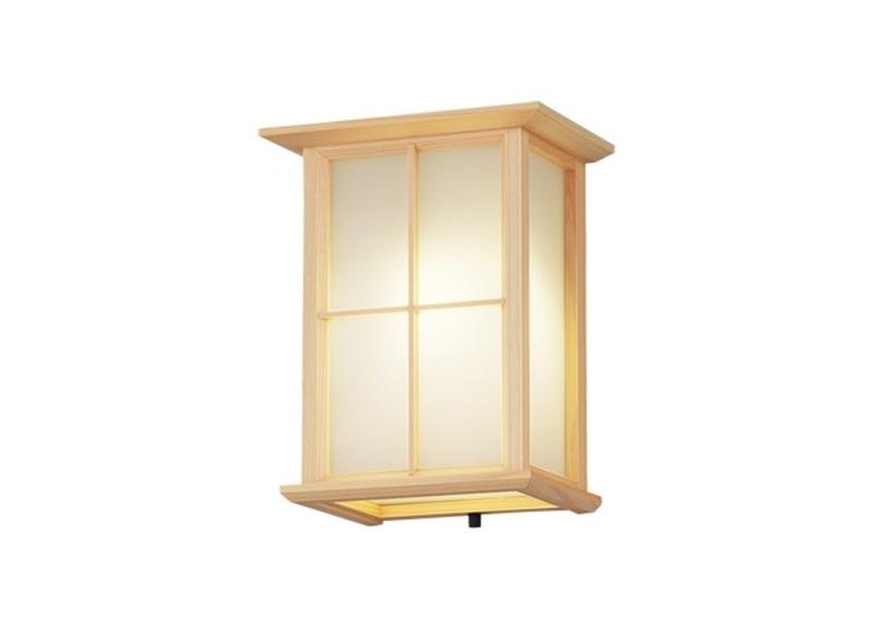 パナソニック(Panasonic) 壁直付型 LED[白熱電球色] 合財袋ともし火 密閉型 LED白熱電球取り替えっこ型・防雨型 数寄屋 LGW85084F その他-家電