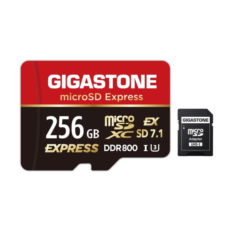【Switch 2 専用設計】GIGASTONE microSD Express microSDカード 256GB SD7.1 読み取り速度/書き込み速度最大 880/650MB/s A1 V30 U3|ヒロショップ