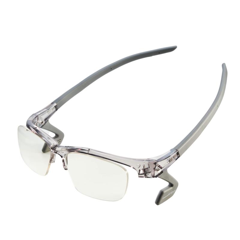 HawkEye(ホークアイ) NTTe-Sports ゲーミンググラス ヘッドセットと共存 鼻につかないメガネ 眼鏡屋で度入り変更可能 角度を自由に調節可能