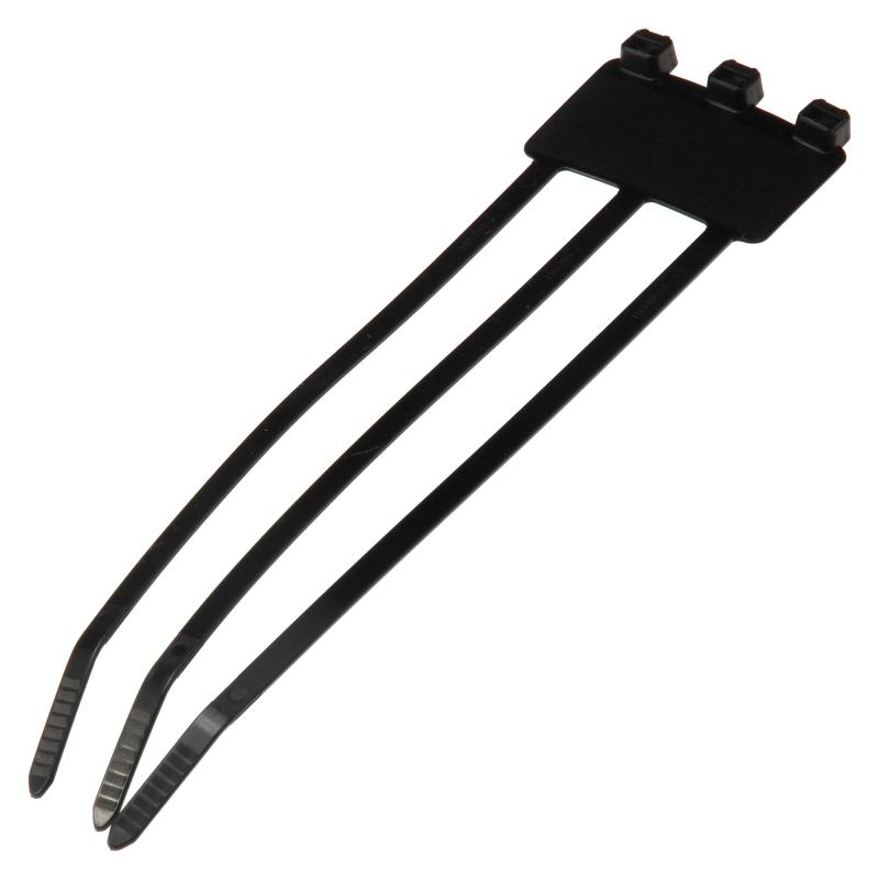 パンドウイット 旗型タイプナイロン結束バンド 耐候性黒 PL3M2S-D0