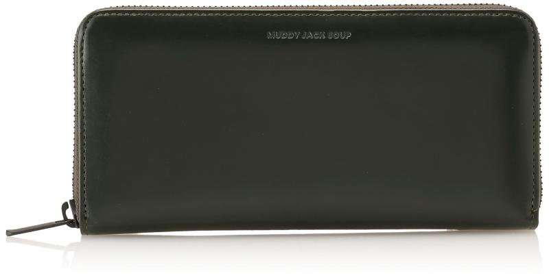 [マディジャックスープ] CALF カーフ ファスナー長財布 メンズ レディース 財布 大容量 薄型 スリム 牛革 本革 カーフレザー