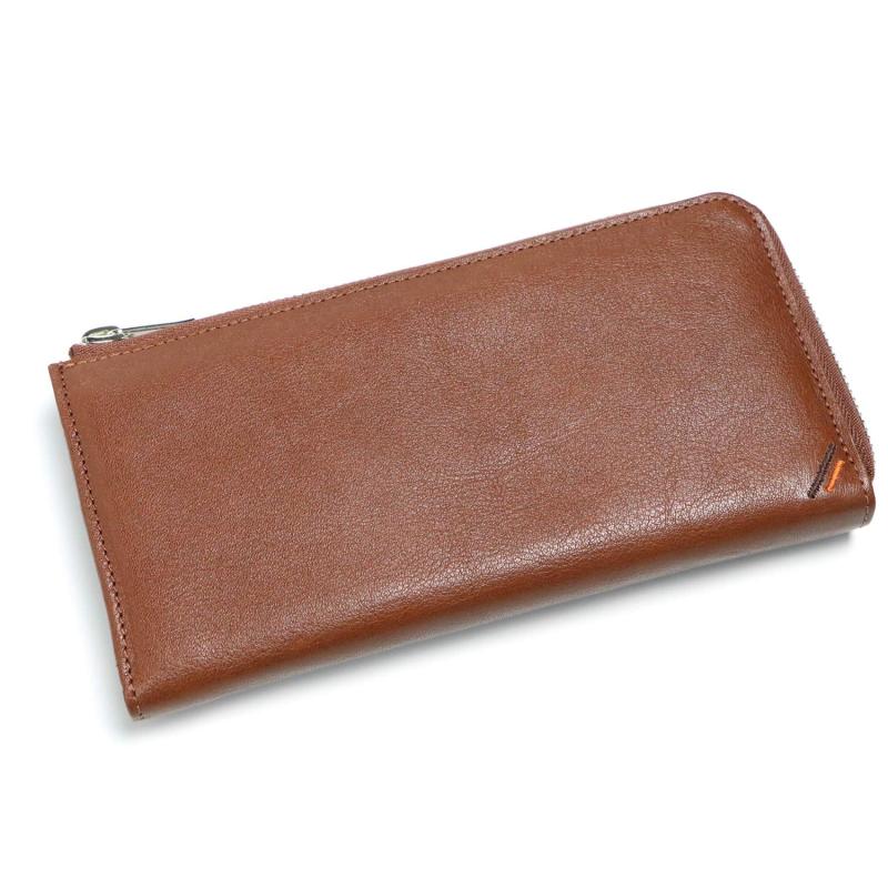 [革職人 LEATHER FACTORY] 革職人 Dualline (デュアルライン) スマホ ウォレット 長財布 L字ファスナー スマホ 入る メンズ 収納 スマートフォン 財布 本革 栃木レザー スマホウォレット｜ヒロショップ