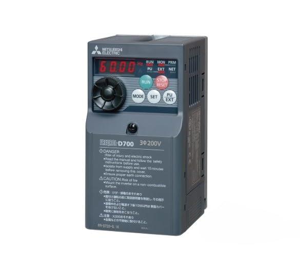 三菱電機(MITSUBISHI ELECTRIC) インバータFREQROL-D700シリーズ 三相200V