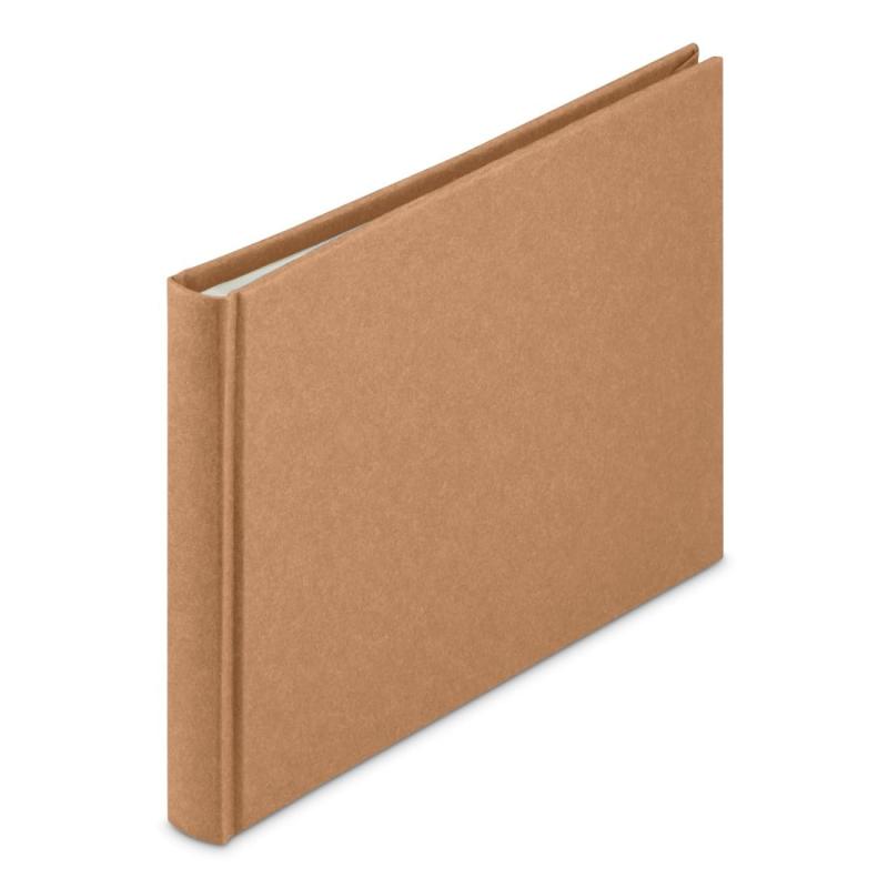 hama ドイツ Wrinkled Bookbound Album, 24x17 cm, 36 White Pages, brown画像