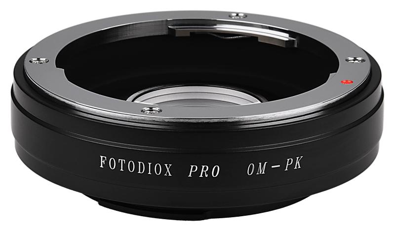 Fotodiox Proレンズマウントアダプター、セレクティブ35mm Olympus ZuikoレンズからペンタックスKマウントカメラアダプター(互換性のあるレンズリストをご覧ください)、OM-PK Pro。