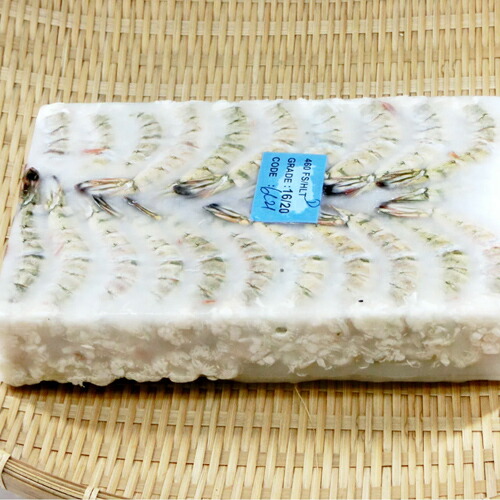 無頭えび　16/20<br>ブラックタイガー（養殖）<br>（約60尾～約80尾入り）1.8Kg<br>【海老】【エビ】【シュリンプ】<br>