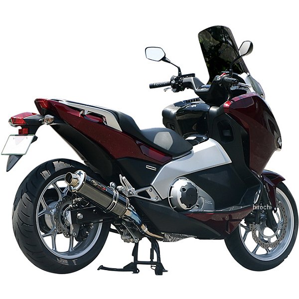 ノジマエンジニアリング スリップオンマフラー DLCチタン 12年-13年 NC700X インテグラ黒 NT025SGTD-CLK HD店|ヒロチー商事 ハーレー 店