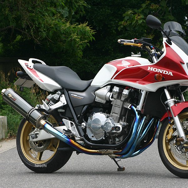 ノジマエンジニアリング フルエキゾースト DLCチタン 4-1SC 08年-13年 CB1300 黒 DLCコーティング NTX027GTD-CLK HD店