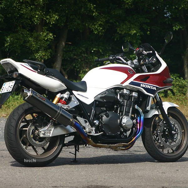 ノジマエンジニアリング フルエキゾースト DLCチタン 4-1SC 14年-15年 CB1300SF 黒 DLCコーティング NTX037GTD-CLK HD店