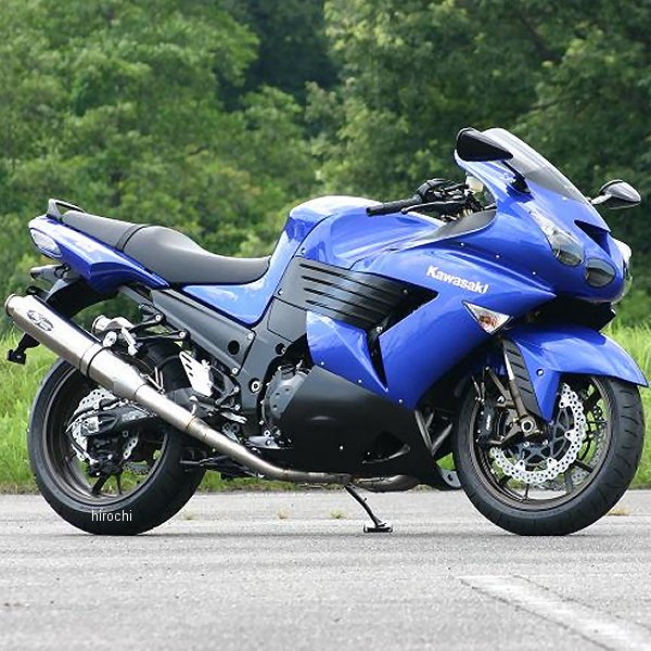 ノジマエンジニアリング フルエキゾースト FASARM V/CAT ツイン 4-1-2SC 06年-07年 ZZR1400 チタン NTX623VTIW-CL HD店