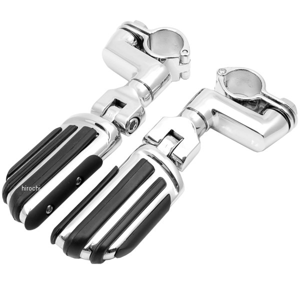 【USA在庫あり】 クリアキン Kuryakyn パイロット オフセット ハイウェイペグ 1-1/4インチ(32mm) クランプ(左右ペア) kur4436 HD店