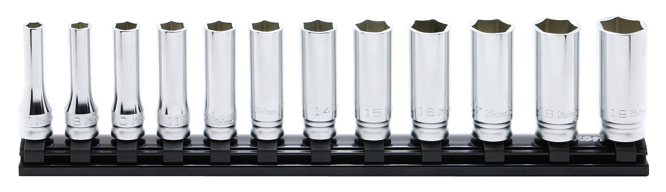 【メーカー在庫あり】 エスコ ESCO 3/8"sq ディープソケットセット (Z-EAL) 000012253773 HD店｜ヒロチー商事 ハーレー 店