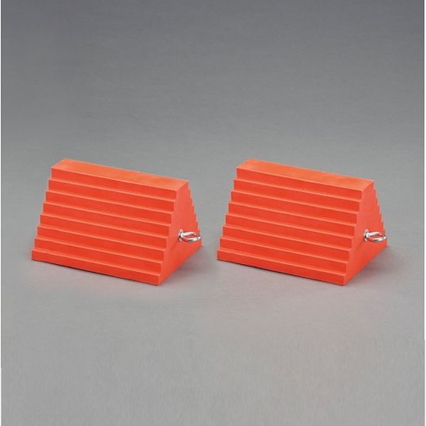 【メーカー在庫あり】 エスコ ESCO 203x254x152mm ホイールチョーク(ウレタン製/2個組) 000012346174 HD店 14,549円