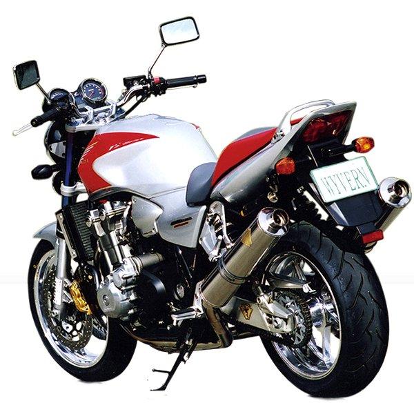 アールズギア フルエキゾースト ワイバン用 リペアサイレンサー 03年-07年 CB1300SF 真円チタン (デュアル用 左側) WH07-02TI-XL HD店