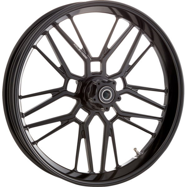 【USA在庫あり】 アレンネス Arlen Ness リム SPLIT スポーク 21 X 3.5 ブラック 0210-0432 HD店