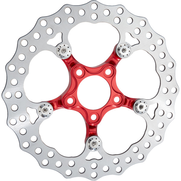 【USA在庫あり】 アレンネス Arlen Ness ローター SPIDER 11.8 RED 1710-4714 HD店