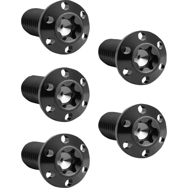 【USA在庫あり】 アレンネス Arlen Ness BOLT キット ローター リア HOLESHOT 5 PACK ハブ MOUNT. ブラック 2401-1702 HD店