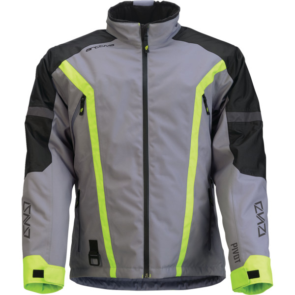 【USA在庫あり】 アクティバ Arctiva ジャケット PIVOT 8 GRAY/HI-VIZ MD 3120-2157 HD店