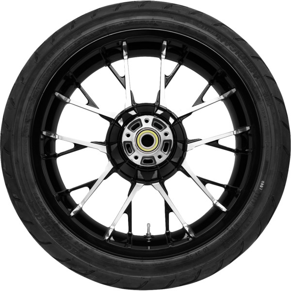 【USA在庫あり】 COASTAL MOTO ホイール リア MARLIN W/TIRE ABS (TPMS) ブラック CUT 18\