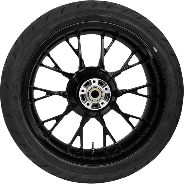 【USA在庫あり】 COASTAL MOTO ホイール リア MARLIN W/TIRE ABS (TPMS) SOLID ブラック CUT 18\