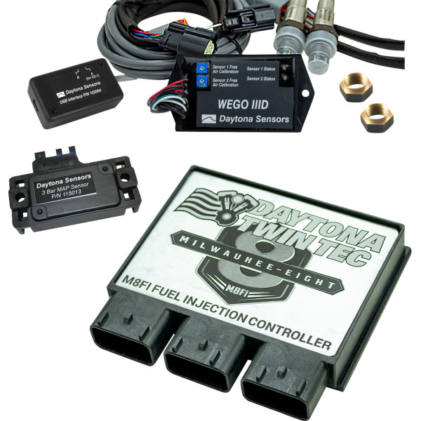 【USA在庫あり】 DAYTONA TWIN TEC LLC ECM M8FI キット 18-20 ソフテイル 3 TBAR 1020-4219 HD店