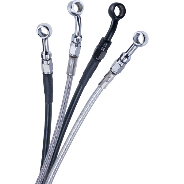 【USA在庫あり】 バーネット Barnett ブレーキライン UPPER ステンレススチール +8 1741-6562 HD店