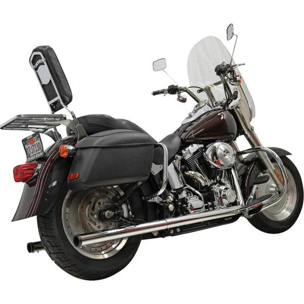 【USA在庫あり】 バッサニ Bassani デュアルエキゾーストシステム クローム 1800-2733 HD店
