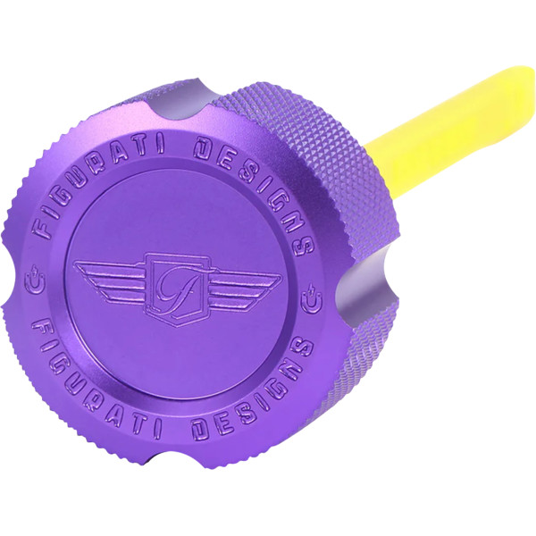 【USA在庫あり】 FIGURATI DESIGNS オイル ディップスティック MAGNETIC PERF 17年以降 M8 ツアラー KN PURPLE 0710-0297 HD店
