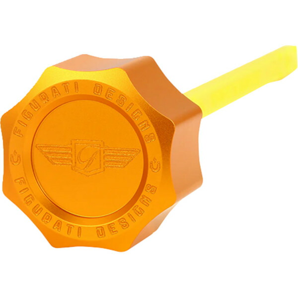 【USA在庫あり】 FIGURATI DESIGNS オイル ディップスティック MAGNETIC PERF 17年以降 M8 ツアラー CURVED GOLD 0710-0302 HD店 25,878円