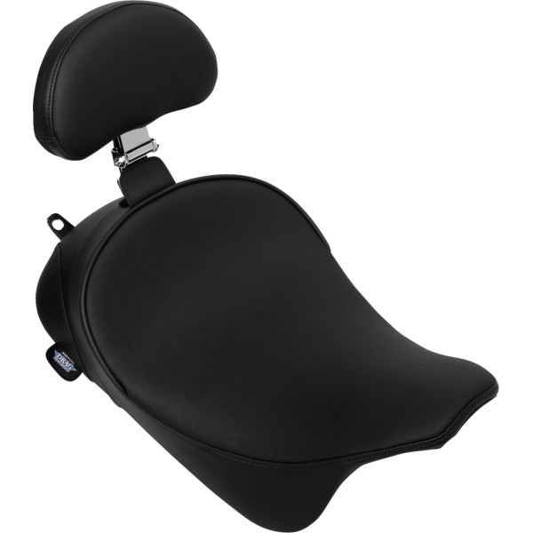 【USA在庫あり】 DRAG SPECIALTIES SEATS lo フロント Smooth ビニール w/Backrest Option 0801-1954 HD店