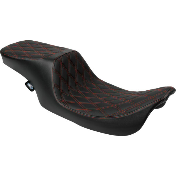 【USA在庫あり】 DRAG SPECIALTIES SEATS rf.Preditor 2up DDStch R ビニール 97-07 FLHR 06-07 FLHX 0801-1998 HD店