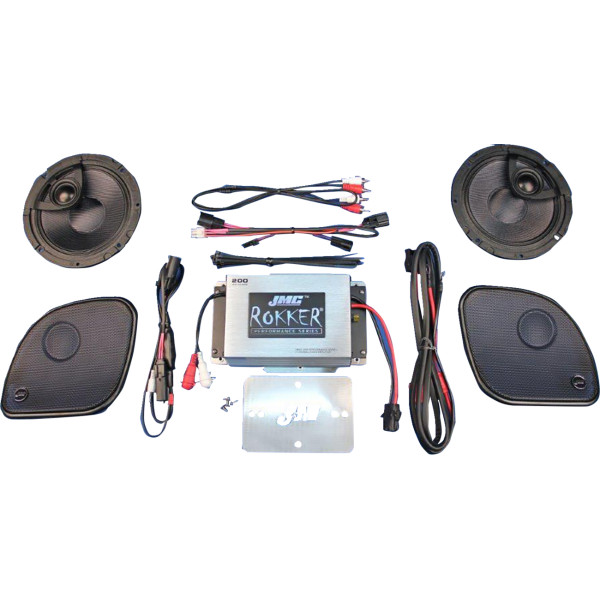 【USA在庫あり】 J&M AMP スピーカー キット ST6 200W 2CH 15-23 HD FLTRX FLTRU RG3 4405-0944 HD店