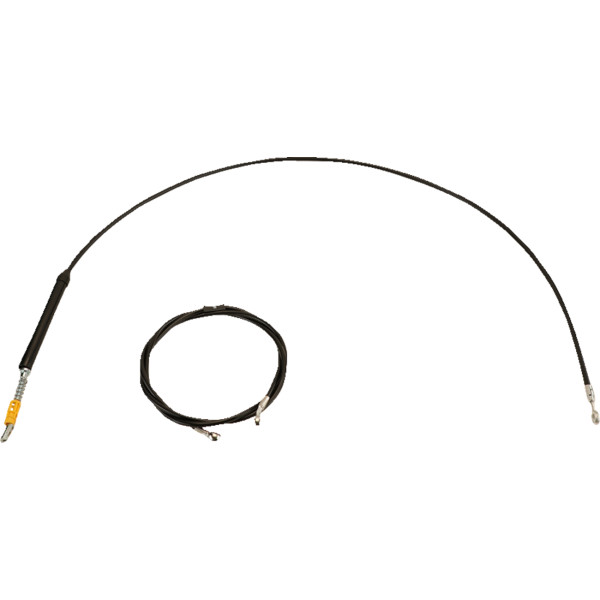 【USA在庫あり】 LAチョッパーズ LA Choppers ケーブル キット アッパー ブラック STD 12-14 FL 17-20 0662-1250 HD店