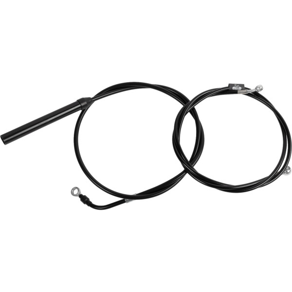 【USA在庫あり】 LAチョッパーズ LA Choppers ケーブル キット アッパー ブラック STD 15-17 FL 21-23 0662-1258 HD店