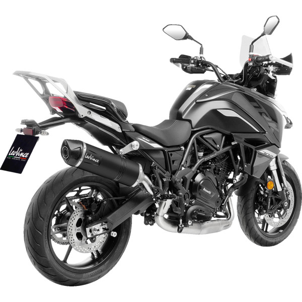 【USA在庫あり】 LEOVINCE マフラー LV 1 ブラック BENELLI 702 X 1811-4638 HD店