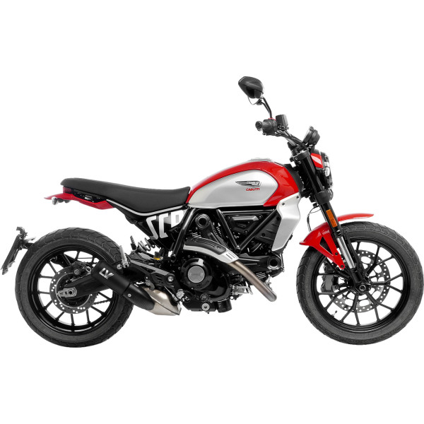 【USA在庫あり】 LEOVINCE マフラー LV-10 FULL ブラック DUCATI SCRAMBLER 800 1811-4641 HD店