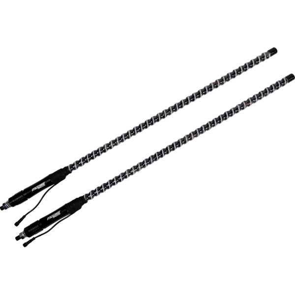 【USA在庫あり】 MOOSE OFFROAD クイック ディスコネクト COB WHIP 3FT ペア 2040-3162 HD店